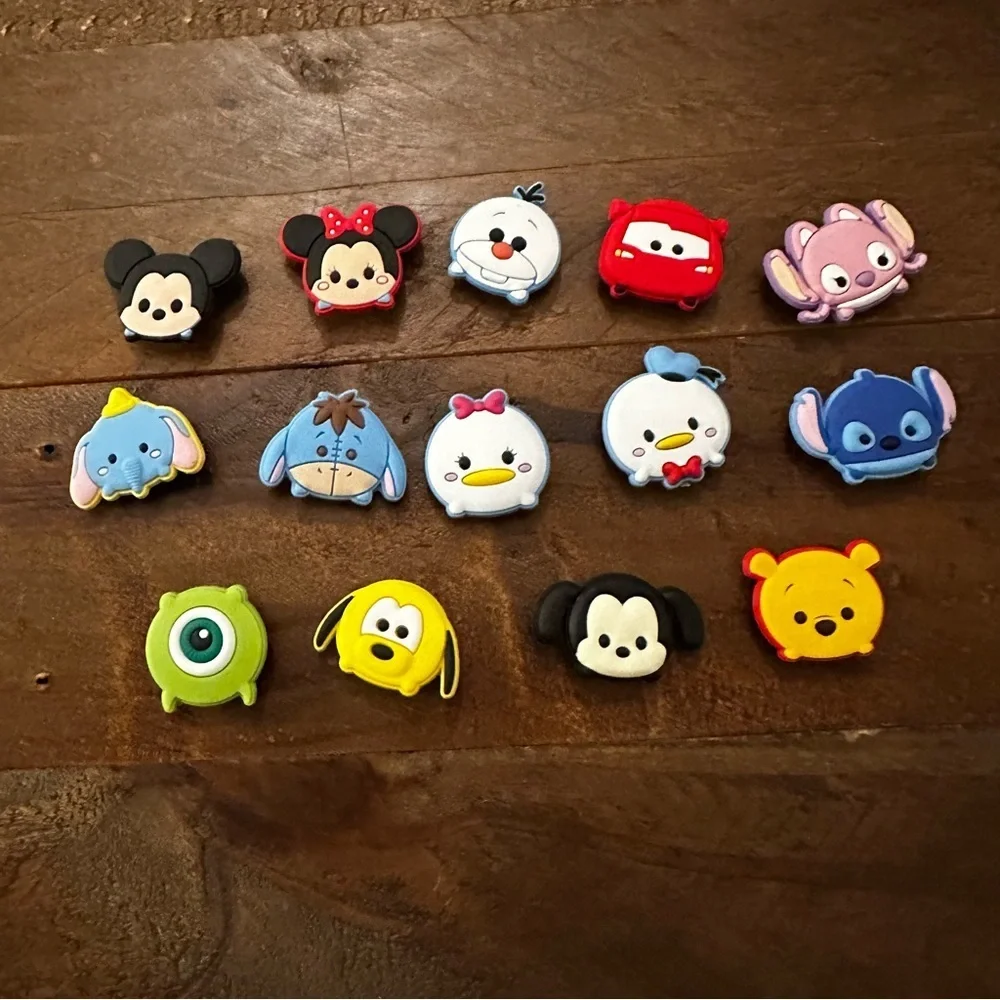 Disney Characters Croc‎ Charms 14 pieces